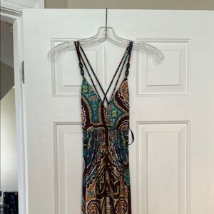 Bohemian Paisley Maxi Dress